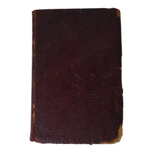 The Deerslayer James Fenimore Cooper Vintage Maroon Leather Collins' Clear Type - Bild 1 von 18