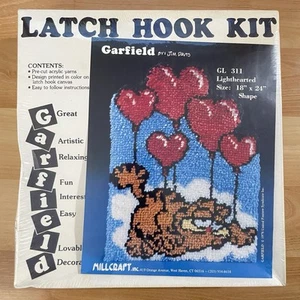 Vintage 70er Garfield "Lighthearted" Riegel Haken Kit Millcraft 18"X24" Neu Jim Davis - Bild 1 von 7
