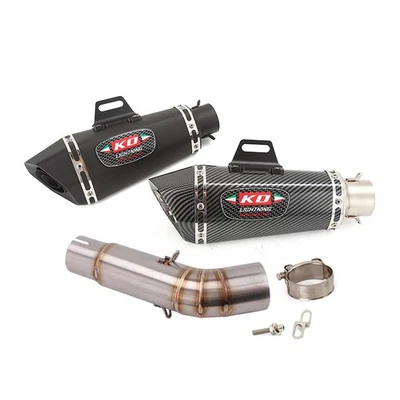 Silenciador escape tubo escape escape para Suzuki GSX-S750 GSR750 BK750 Foto 1 de 4