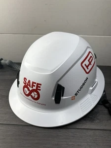 STUDSON SHK-1 Typ II Vollkrempe belüftet Schutzhelm weiß - Bild 1 von 5