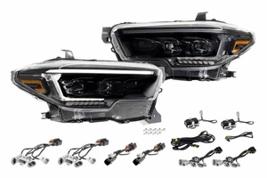 Morimoto XB Evo Hybrid Headlights: Toyota Tacoma (16-23 / Set) - Picture 1 of 5