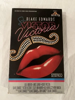 Victor/Victoria VHS 1st Release MGM/UA Big Box Two Tone Tape - Image 1 of 4