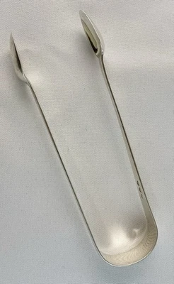 English George III Sterling Silver Sugar Tongs Hallmarked 1812? - Image 1 of 4