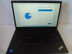 Lenovo ThinkPad E15 15.6" Core i7-1165G7 2.80GHz 32GB 1TB SSD W11 Laptop (H70) - Picture 1 of 6