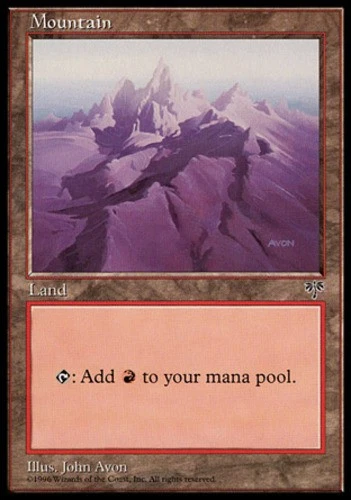 Mountain (303) - Mirage #303 MTG Magic The Gathering - Image 1 of 1