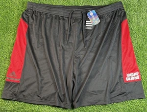 Nuevo con etiquetas Pantalones Cortos de Baloncesto Louisiana Ragin' Cajuns Adidas NCAA Talla 4XL Negro Climalite - Imagen 1 de 13