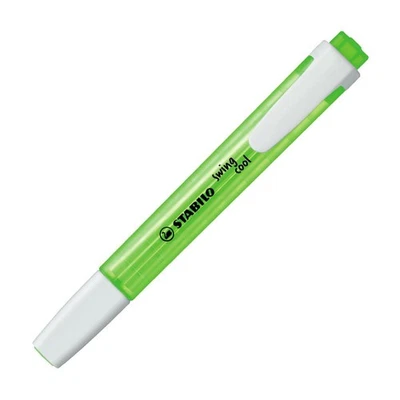 Textmarker STABILO swing cool Einzelstift grün Markieren Filzstift Schule Büro - Bild 1 von 4