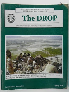 "GREEN BERET" THE DROP MAGAZINE, SPRING 2008 ISSUE, SPECIAL FORCES ASSOCIATION - Picture 1 of 1