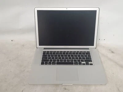 Apple A1286 17" MacBook Pro Laptop No HDD Silver - Image 1 of 4