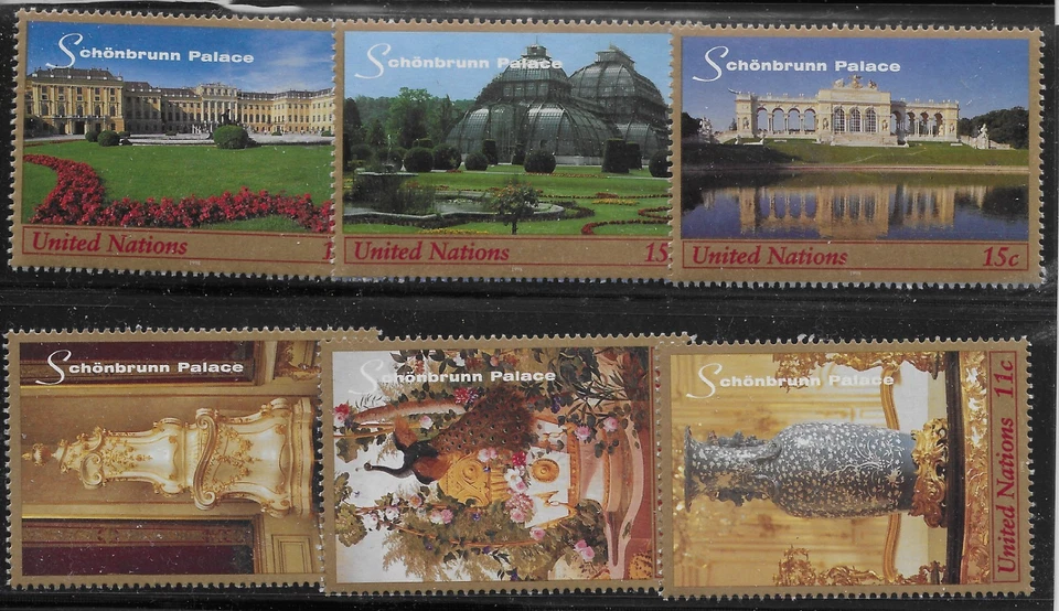 United Nations Scott #NY 743A-F, Singles 1998 Complete Set FVF MNH - Image 1 of 1