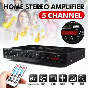 2000W Verstärker Musikverstärker Stereo Amplifier HIFI Digital Bluetooth FM USB - Bild 1 von 14