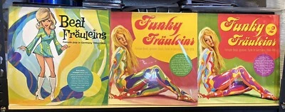 Beat Fräuleins & Funky Fräuleins Vol. 1 & 2 Vinyl LP Lot Female Pop In Germany - Image 1 of 2