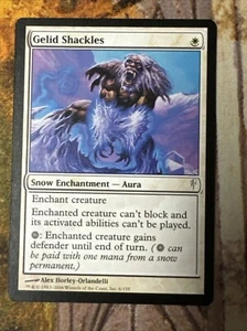 4xGelid Shackles Coldsnap 6/155 Common - Picture 1 of 8