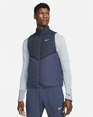 MENS NIKE THERMA FIT REPEL GILET VEST SIZE M (DD5647 475) - Image 1 of 4