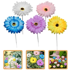 5 Pcs Gerbera Lawn Pile Garden Stakes for Decor Decoration Yard Flower - Bild 1 von 12