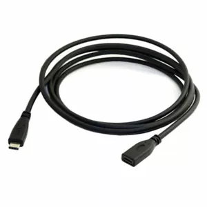 Jimier 1m USB-C USB 3.1 Type C Male to Female Extension Data Cable USB-C Cable - Picture 1 of 10
