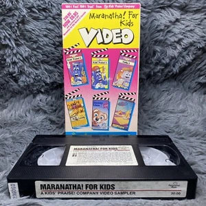 Maranatha! For Kids A Kids Praise! Company Video Sampler VHS Tape 1988 Psalty - Picture 1 of 8