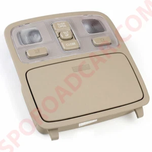 OverHead Sunroof Console Lamp Beige For Hyundai 2005-2009 Tucson 928202E000J9 - Picture 1 of 3