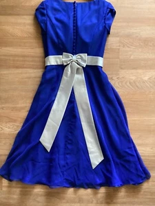 VTG Party dress with Bow - Picture 1 of 7
