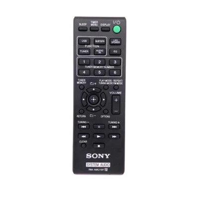 New Replace RM-AMU187 For Sony System Audio AV Remote Control GTK-N1BT RMAMU187 - Image 1 of 3