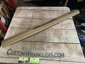 Cubierta superior para tablero Oem Jeep Wrangler TJ bisel de ventilación de descongelación adorno silla de montar bronceado 97-06 - Imagen 1 de 10