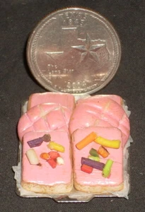 Miniature Doughnut Donut Dulce Pastry Bakery Sheet / Mexican Folk Art Food #7679 - Picture 1 of 3