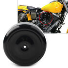 For Harley Softail Dyna Motorcycle Black 7" Bobbed Style Air Cleaner Cover Plain