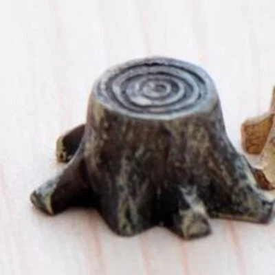 2PC Wooden Pile HO/OO Scale Miniature Park Landscape Sand Table Scene Model Set - Image 1 of 2