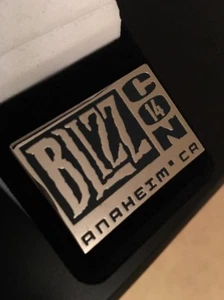 *** BLIZZCON 2014 Logo Lapel Pin *** Blizzard Collectible World Of Warcraft WoW - Picture 1 of 3