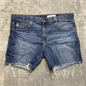 Adriano Goldschmied Becke Short Relaxed Slim Cutoff Damen Gr. 32 jeansblau - Bild 1 von 10