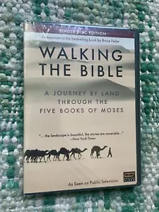 WALKING THE BIBLE DVD, 2006, Single Disc Edition - Bruce Feiler 5 Books of Moses - Foto 1 di 2