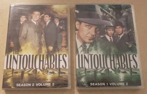 NEW Untouchables DVD Season 1 & 2, Volumes  2 Complete 8 Disks TV-Series 1959  - Picture 1 of 4