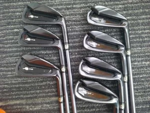 MIURA GIKEN PI-401 BLACK 7pcs Iron Set 5-9/P.G Flex-S MCI BLACK 100 No H/C F/S - Picture 1 of 6