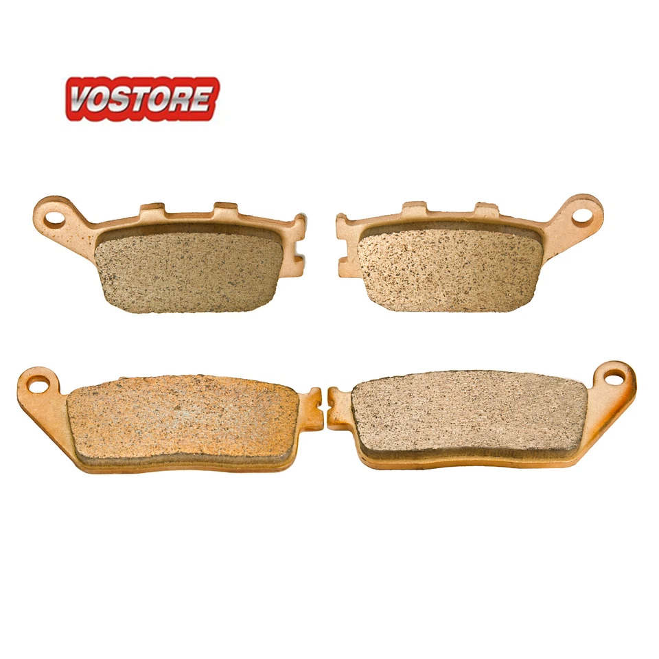 Pastilhas de freio sinterizadas F+R ajuste 2003-2009 Honda VTX1300S VTX1300C VTX1300R VTX1300T - Imagem 1 de 1