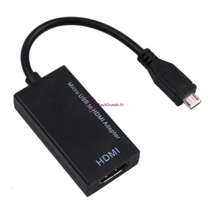 MHL Micro USB auf HDMI Adapter 1080P HDTV Kabel für Huawei Samsung Sony LG HTC - Bild 1 von 4