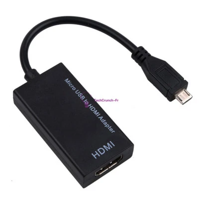 MHL Micro USB to HDMI Adapter 1080P HDTV Cable for Huawei Samsung Sony LG HTC - Bild 1 von 4