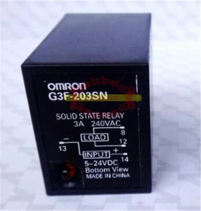 UN relé de estado sólido Omron G3F-203SN 5-24VDC NUEVO - Imagen 1 de 1