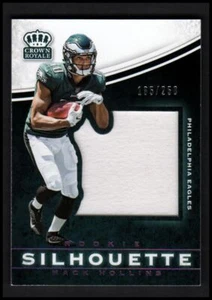 2017 Crown Royale Jumbo Novato Silhouette Camiseta Rosa #28 Mack Hollins/250 casi nuevo-como nuevo - Imagen 1 de 2