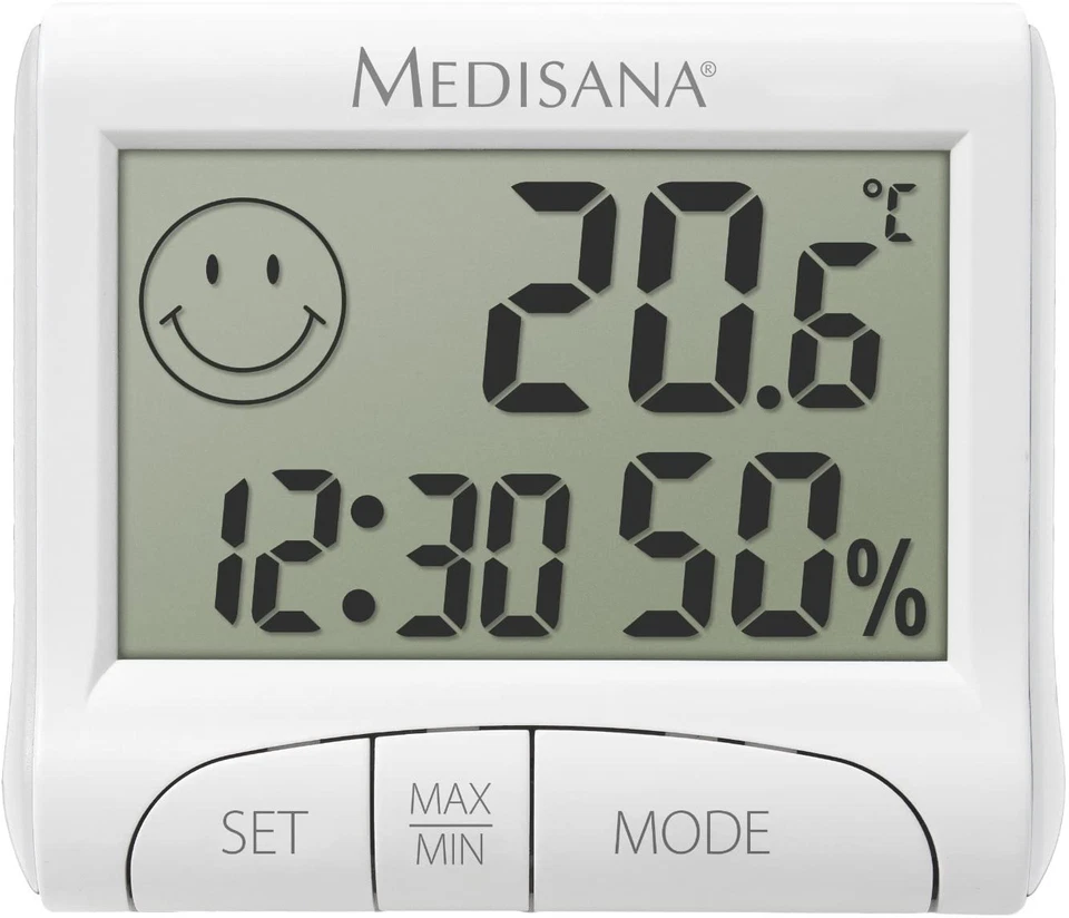 Medisana HG 100 Hygrometer Weiß 60079