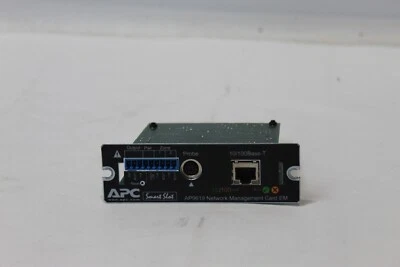 APC UPS Smart Slot AP9619 Network Management Card EM  - Image 1 of 2