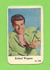 1955-58 Dutch Gum Card Nr #938 Robert Wagner