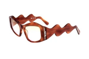 GCDS GD0023 53G BLONDE HAVANA 54/19/140 Unisex Sunglasses - Picture 1 of 3
