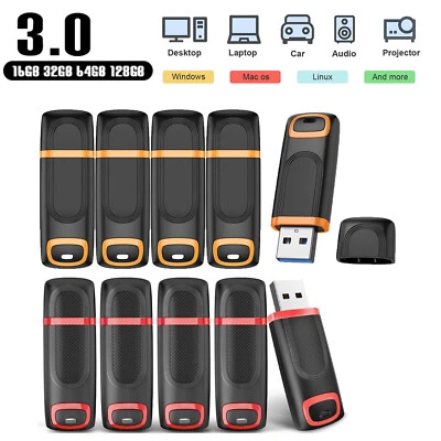 Lot 1/5/10 USB 3.0 Flash Drive Memory Stick Thumb Drive 16GB 32GB 64GB 128GB - Image 1 of 4