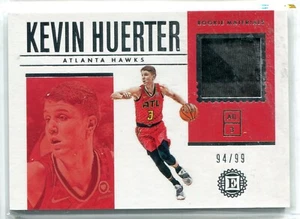 2018-19 Panini Encased Kevin Huerter Camiseta Erlic 94/99 Atlanta Hawks - Imagen 1 de 1