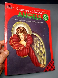 Revista de libros de Navidad extraíbles hoja de trabajo sin usar patrón diseño ángeles pintura - Imagen 1 de 12