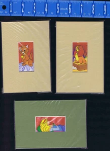 Disney Oliver, Lady Sleeping Beauty (Princess Aurora)  - Matted 4 X 6   Set/3 - Picture 1 of 1