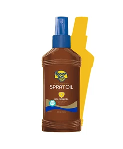 Banana Boat Deep Tanning Nourishing Reef Friendly Spray Oil 8 fl oz 236 ml SPF 4 - Picture 1 of 5