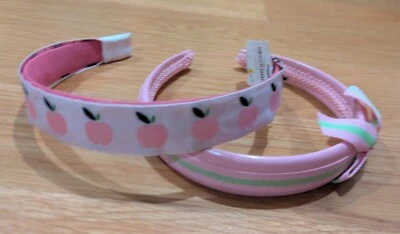 Diadema con lazo verde manzana azul marino para niños Preppy rosa bebé gap 2 piezas Foto 1 de 2