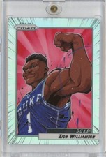 2022 Panini Prizm Draft Picks Zion Williamson Manga SSP Insert Cast Hit Duke