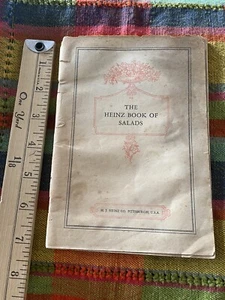 1930 Heinz Book of Salads Dressings Sauces Recipe Cookbook Booklet - Picture 1 of 12